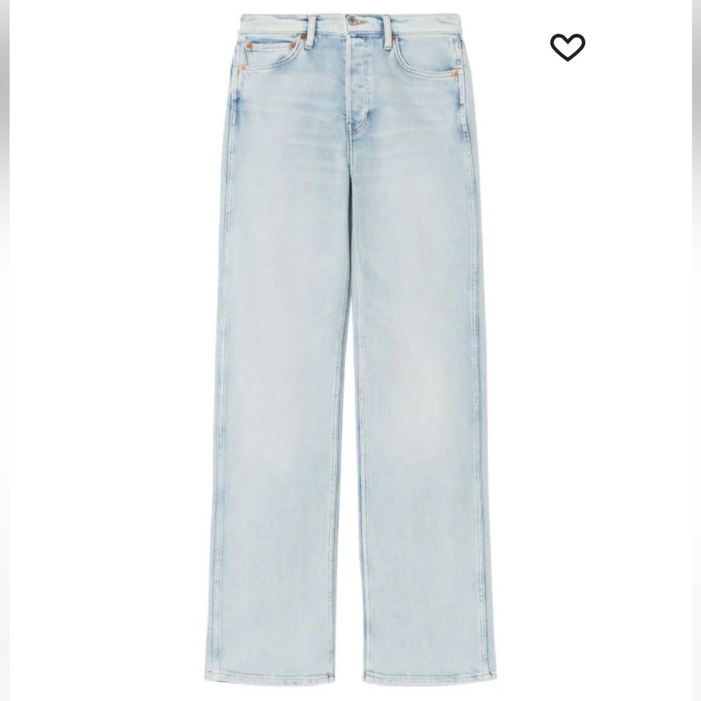 Re/done High Rise Loose Jeans - Picture 2 of 3